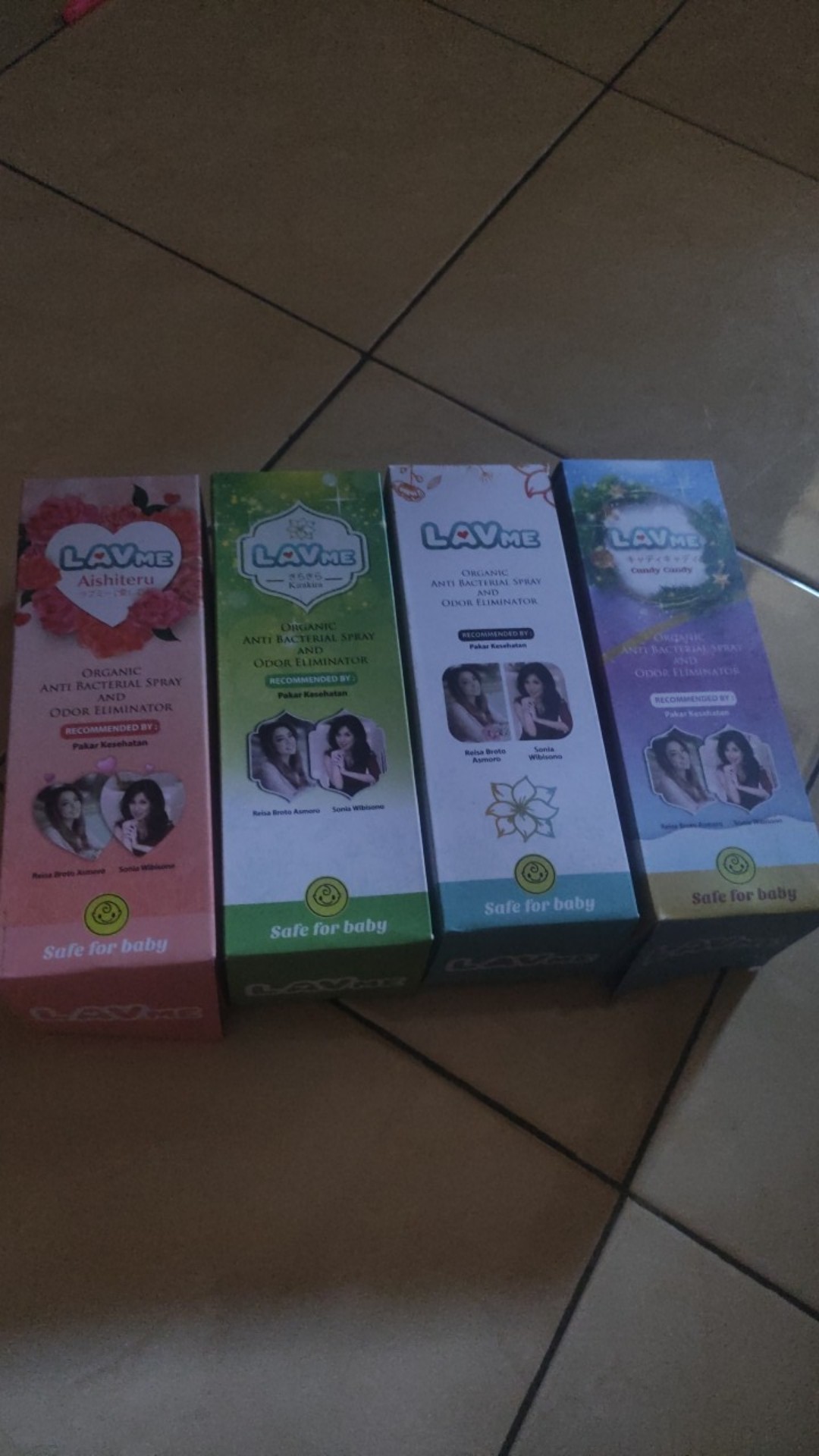 Lavme 400ml Lav Me Kirakira 400 Ml Anti Bacterial Spray Anti Kuman Penghilang Bau