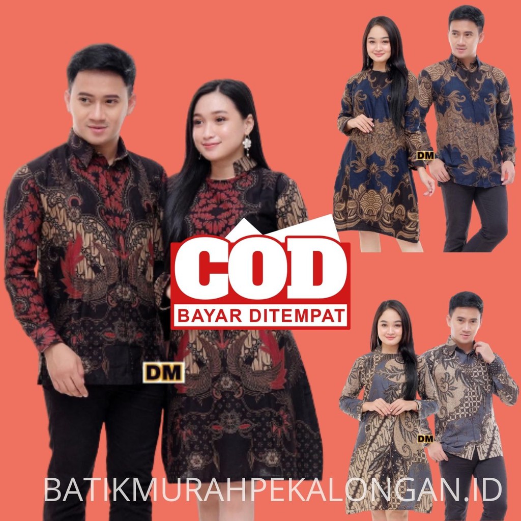 Maura Couple - Sania Ruffle Batik Couple Ori Ndoro Jowi Dnt Garansi Termurah Shopee Bc 009