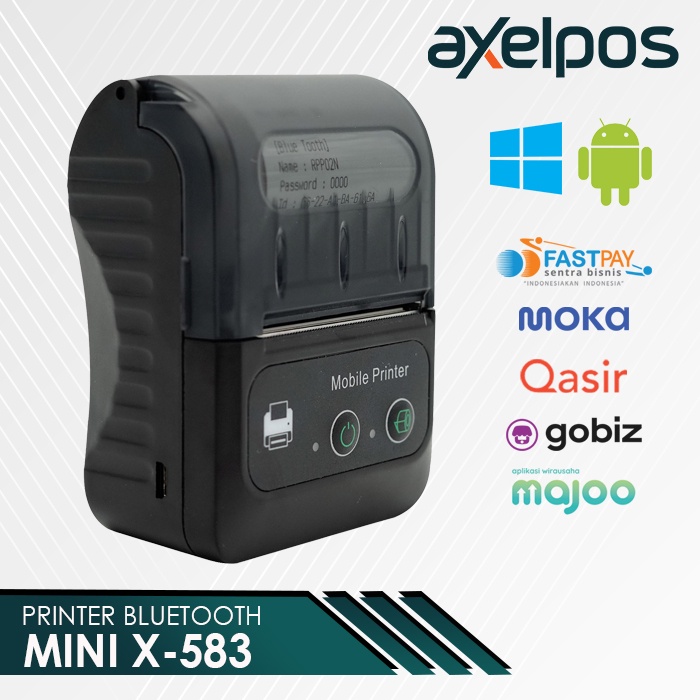 PRINTER BLUETOOTH MINI KASIR THERMAL X583