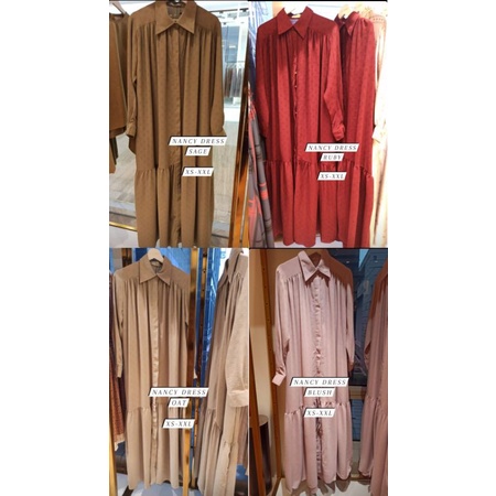 Nancy dress XS S M L XL XXL by Klamby