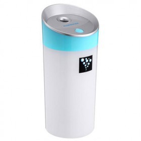 Taffware USB Humidifier Gelas 300ml - HUMI Small O H207 - Blue