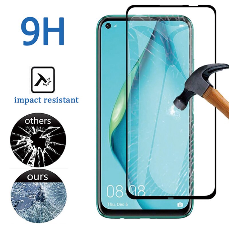 3in1 Pelindung Layar Tempered Glass Untuk Huawei Y6P Y7P Y5P Y6 Pro 2019 Nova 7 Nova 7i 7se 5t 3i 2i Y9S Y6S Huawei Y9 Prime 2019 P20 P40 P30 Lite 9d