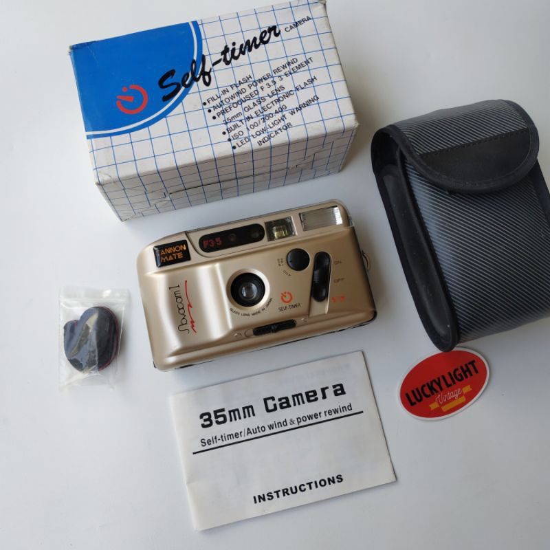 BERGARANSI Kamera analog 35mm CANNONMATE NOVACAM 1bukan disposable camera