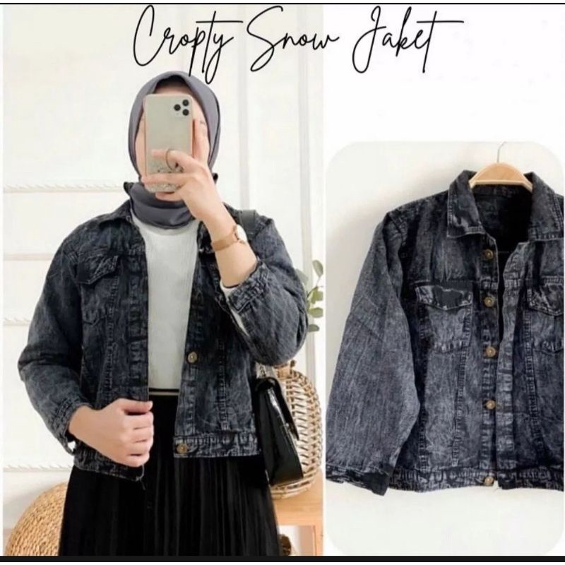 Jaket Biondy Wanita / Jaket Jeans Terlaris