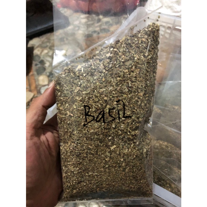 

Basil Kering/ Dried Basil/ Basil Flakes/ Bubuk Basil