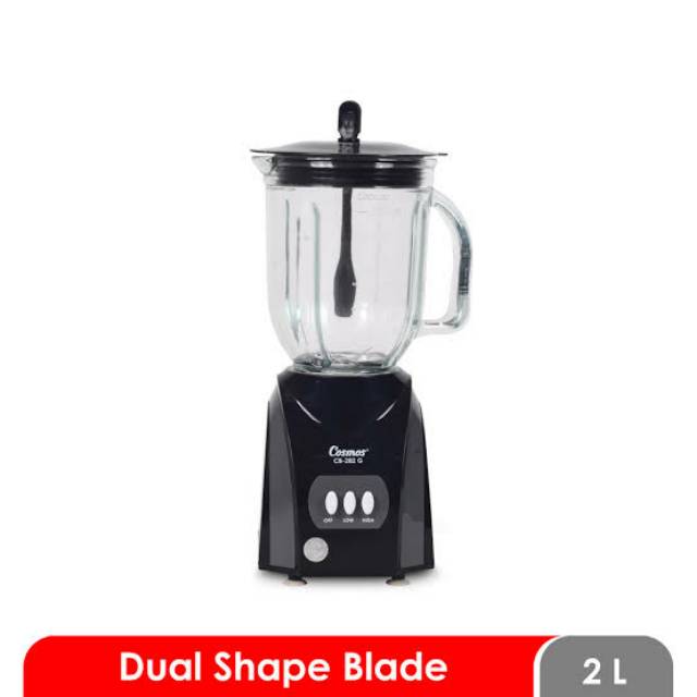 Cosmos CB-281G Blender Kaca 2 Gelas Dengan Ice Crusher.Baru&amp;Bergaransi Resmi