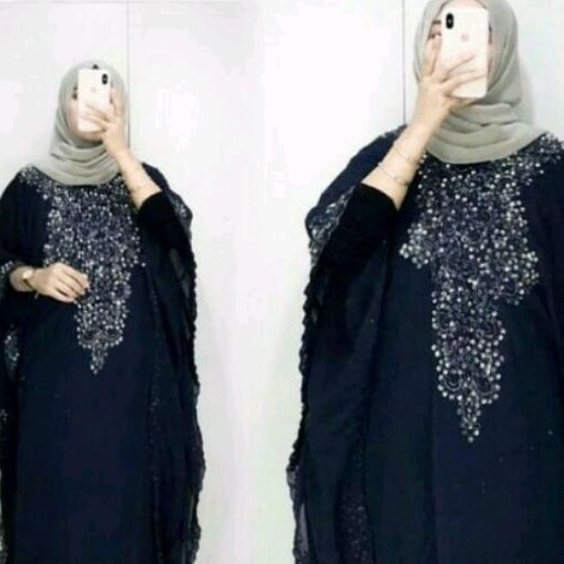 kaftan Rosy katfan asmiranda, kaftan gemini kaftan payet ceruty seriwarna