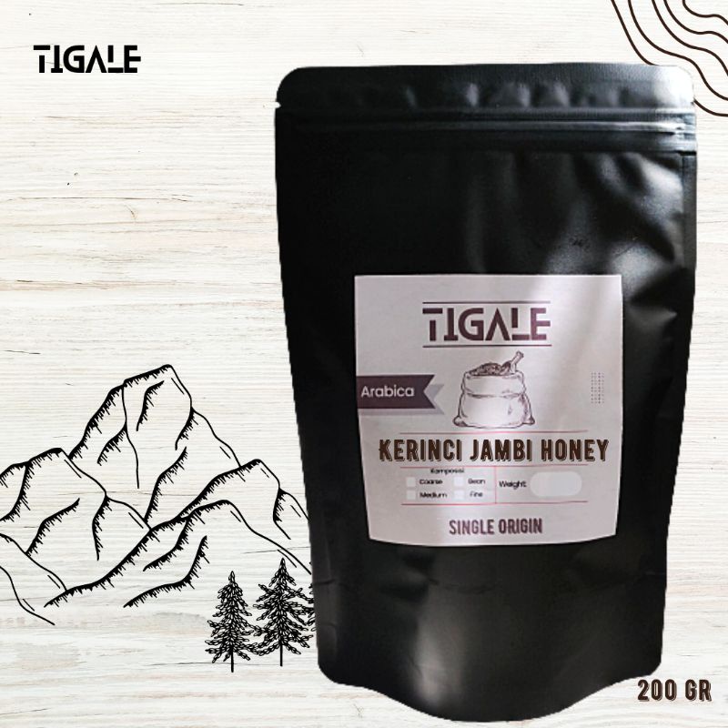 

TIGALE - KOPI ARABIKA KERINCI JAMBI HONEY 200G
