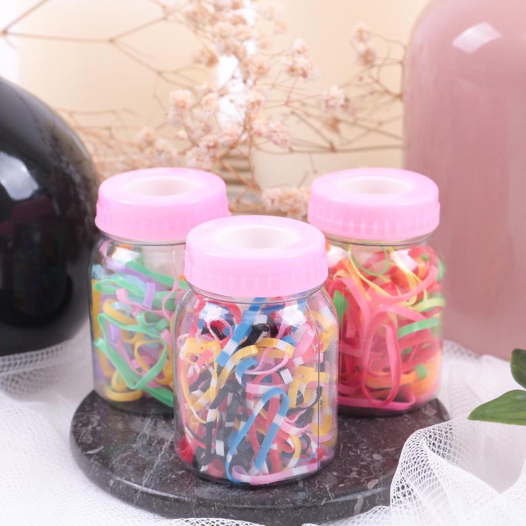 Karet Jepang Dot Mini / Karet Jepang Dalam Botol Dot / Karet Jepang Botol Dot