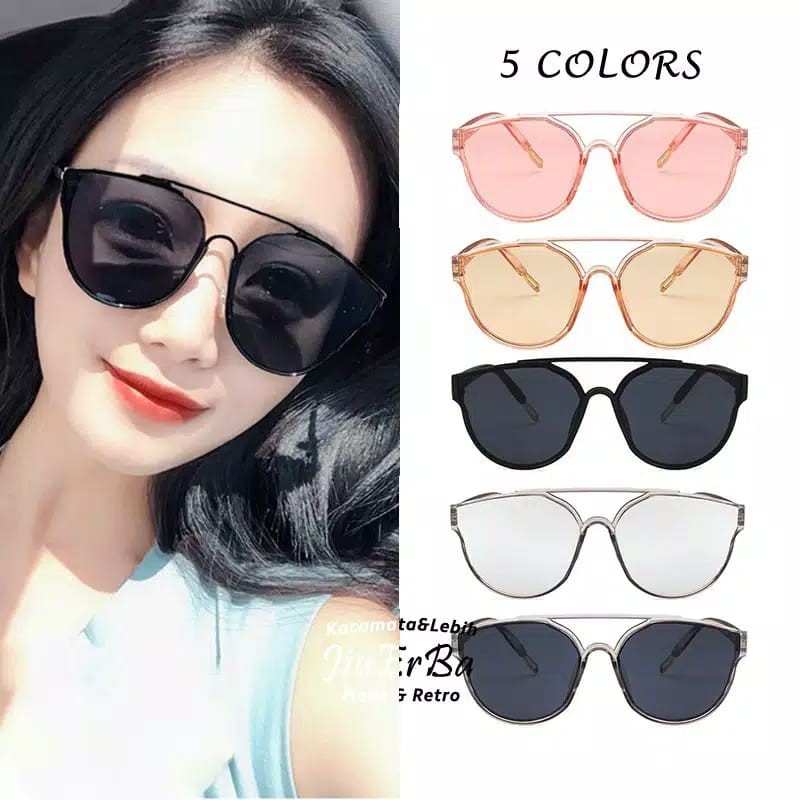 Kacamata Wanita Pria Anti Sunglass Dengan Fashion Sunglasses Eyewear Import Real Pict Alibaba1688