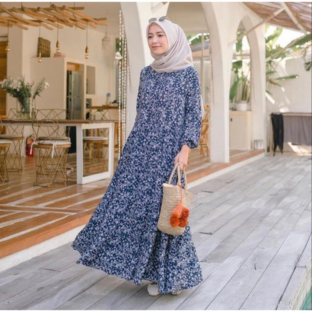 1KG MUAT 4PCS | BERLIAN - CELLIA - DAISY - MALIKA HOME DRESS RAYON JUMBO LD 100-110 PJ 130 VISCOSE BEST SELLER HITS OOTD SELEBGRAM