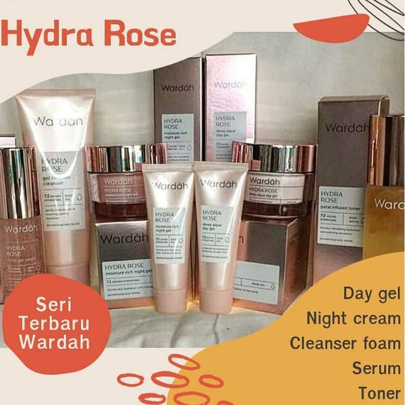 WARDAH HYDRA ROSE SERIES
