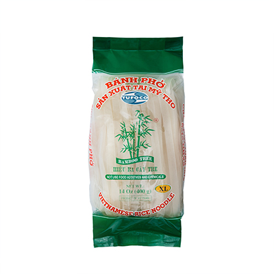 

Bamboo Tree Rice Noodle 10 Mm 400Gr