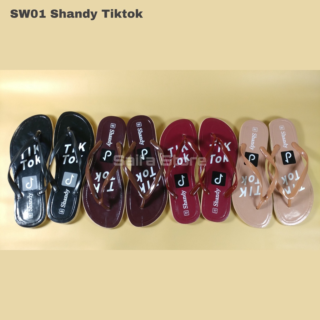 Sandal Jepit Wanita Shandy Tiktok Original Sandal Jepit Murah Sandal Wanita Terbaru Sandal Wanita Kekinian Sandal Karet Wanita Sandal Casual Wanita Nyaman dipakai dan Awet