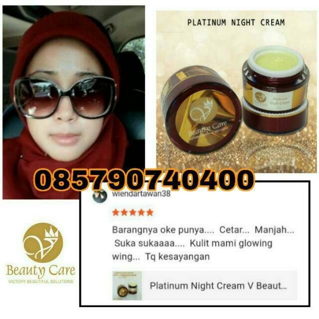 Platinum Night Cream V Victory beauty care VBC