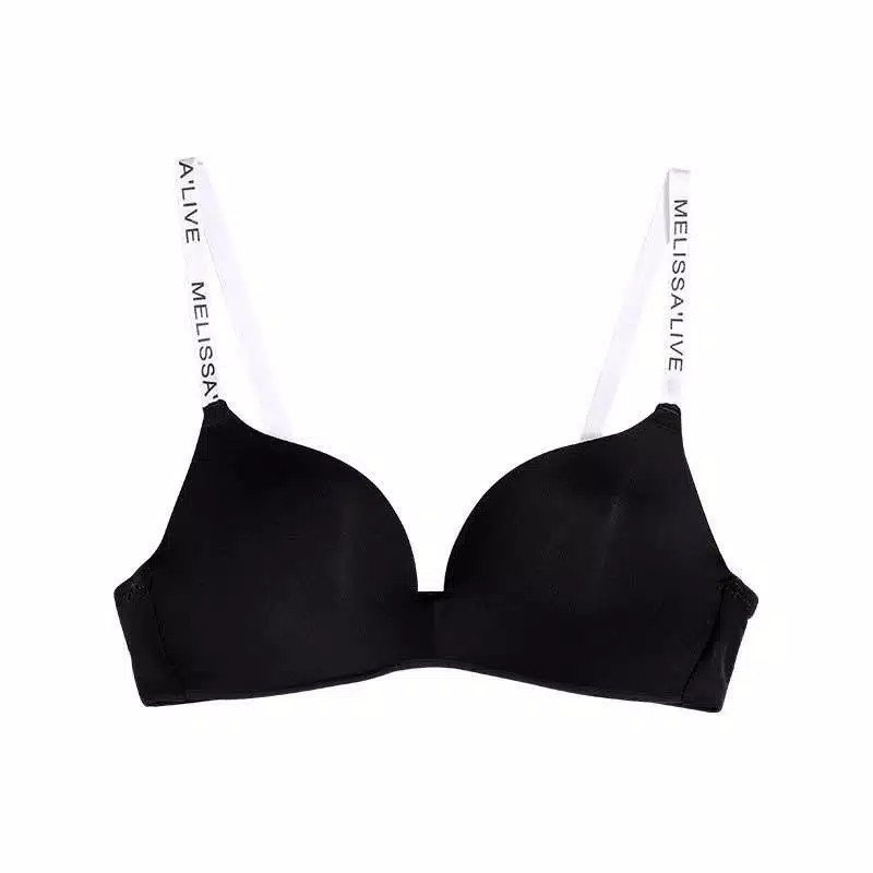 Bra Tanpa Strap Anti Selip Bahan Breathable Aneka Warna untuk Wanita push-up bra one-piece bra sexy