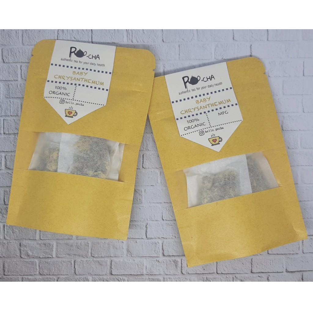 

Baby Chrysanthemum Tea / Teh Chrysanthemum (6 Teabags/Pouch) POCHA ORIGINAL HERBAL TEA SIAP SEDUH