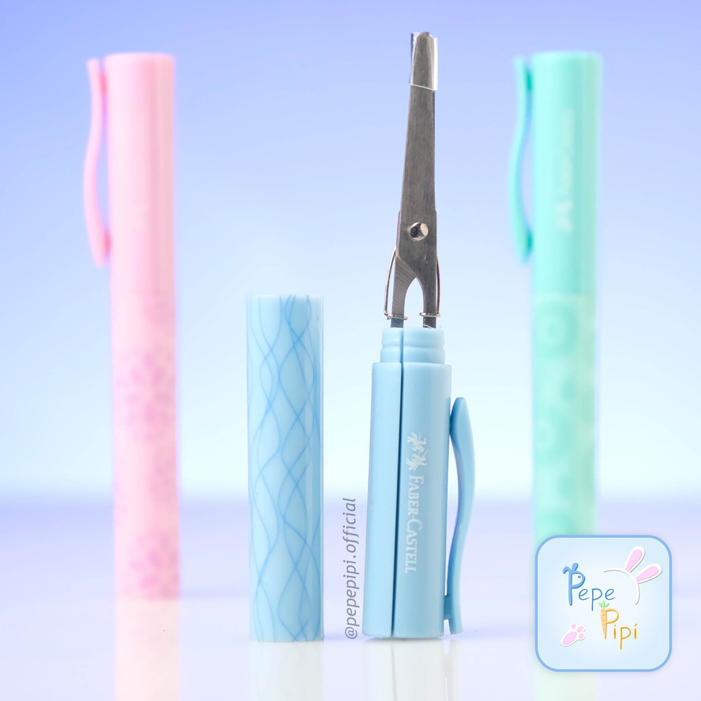 

Gunting Pocket Faber Castell Compact Scissors bisa COD