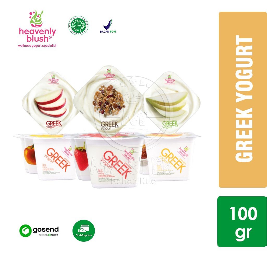 Jual Heavenly Blush Greek Yogurt [100 gr] KHUSUS INSTANT Shopee Indonesia