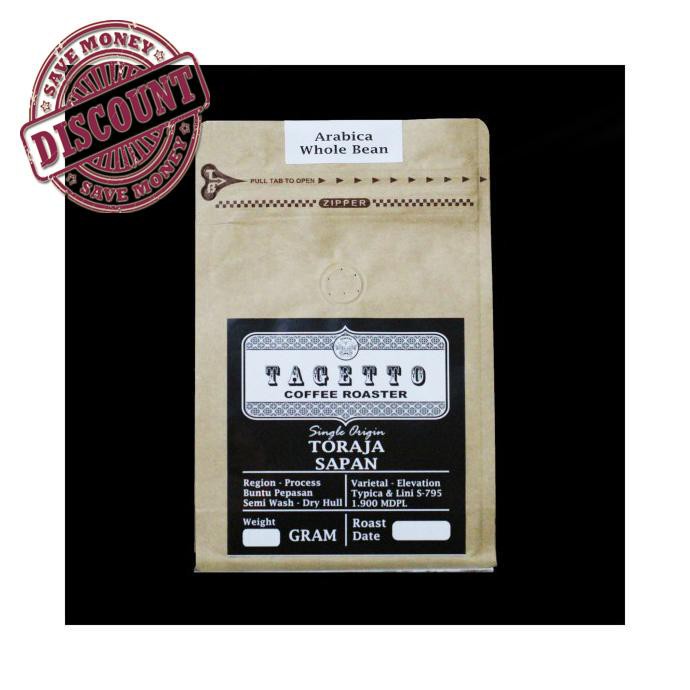 

Kopi Arabika Toraja Sapan 250Gr Biji Atau Bubuk | Arabica Coffee - Biji Kopi Terlaris