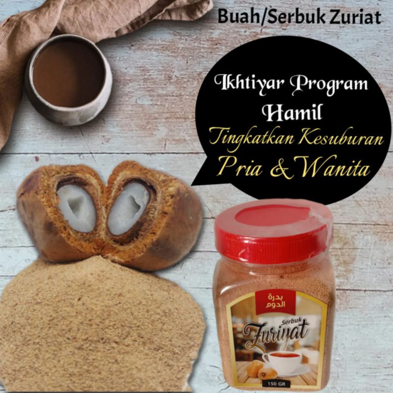 

Serbuk zuriat 150 gr 25.000