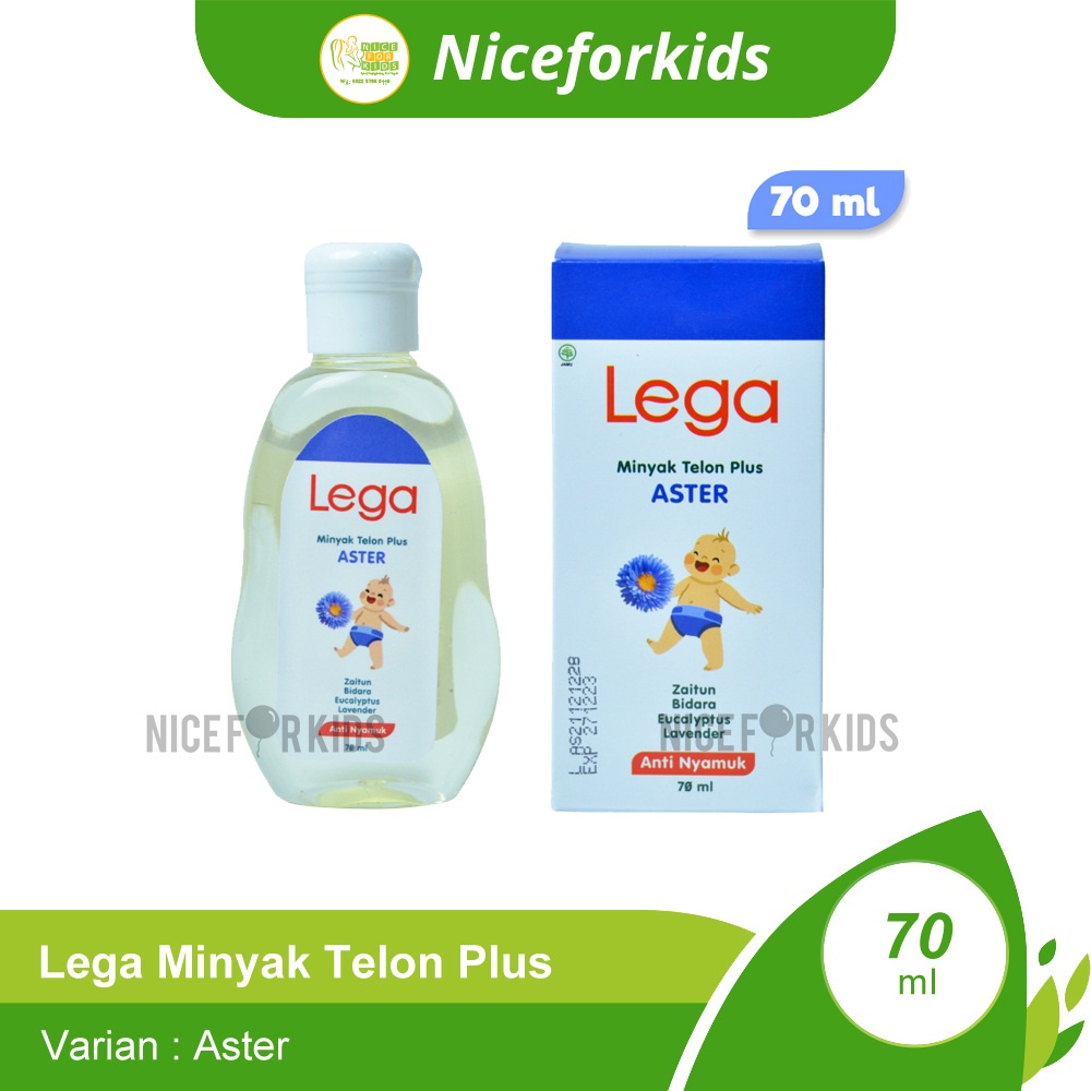 Lega Minyak Telon Plus Anti Nyamuk Uk. 70ml / Lega Minyak Telon 100ml / Minyak Telon Bayi