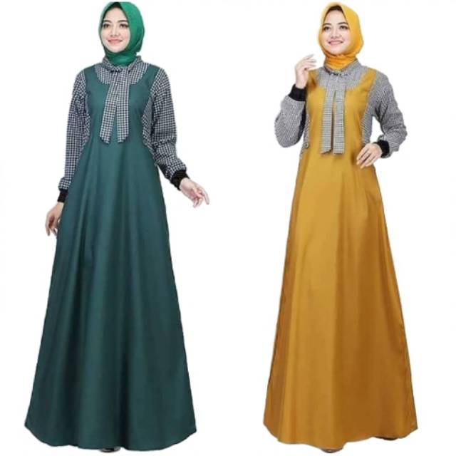 Baju  Gamis  Wanita  Murah Muslimah Modern Shopee  Indonesia