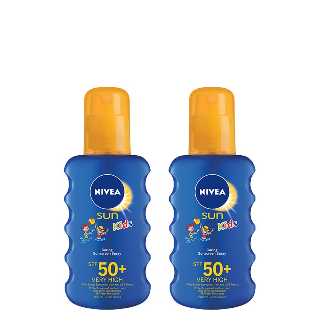 Nivea Moisturising Sunscreen Spray SPF 50+ Kids 200 mL