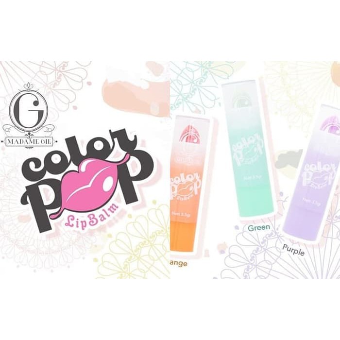 MADAME GIE Color Pop Lip Balm Original by AILIN