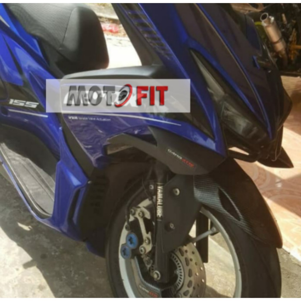 Winglet Model MotoGP Aerox 155 VVA wing rack yamaha aerox aero fin aerox