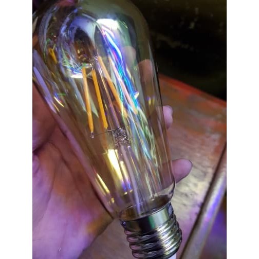 Lampu Led Filamen Jambu 4watt Edison SInar Warm White