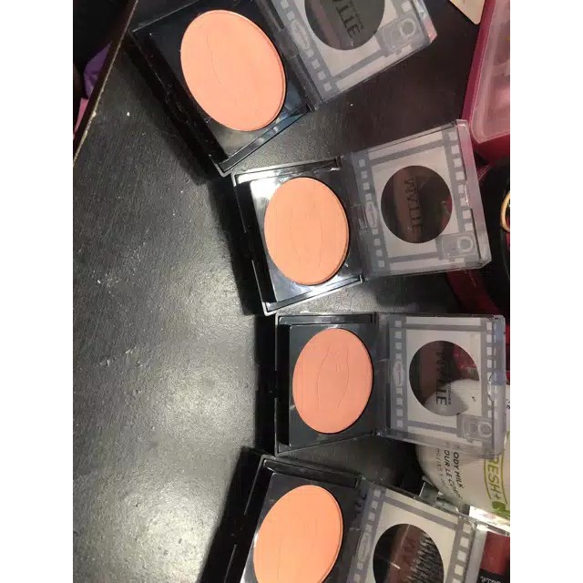 (CYBER) COD Kiss beauty matte compact blusher/ blush on kiss beauty