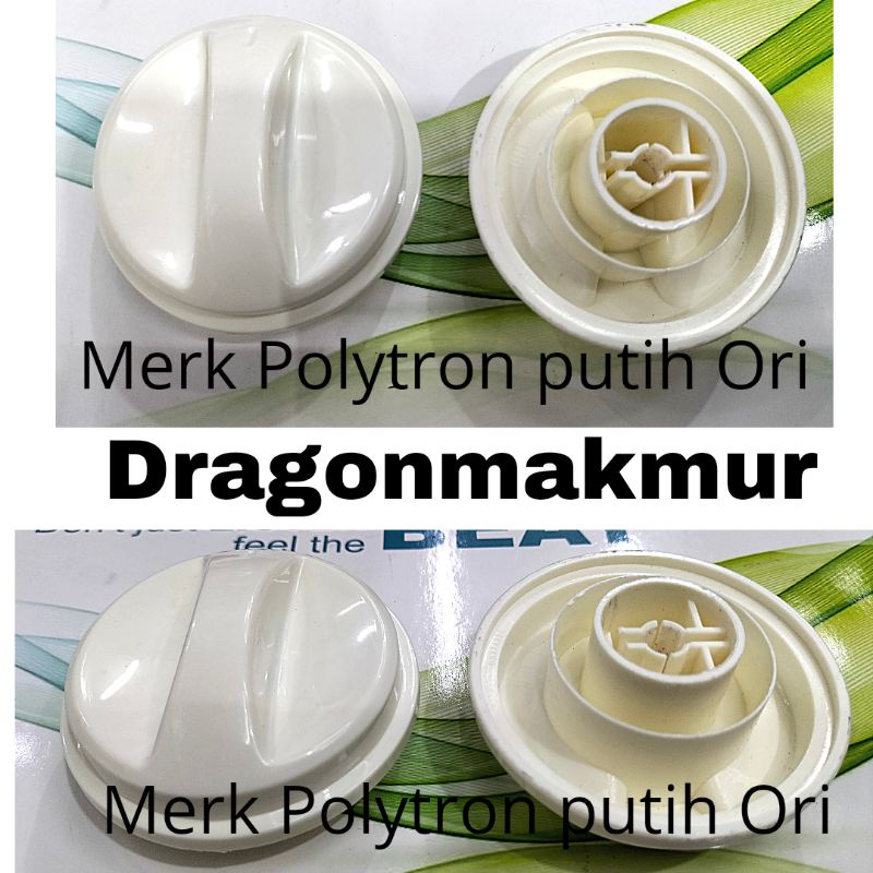 kenop mesin cuci 2 tabung Polytron Ori/knop Polytron/tutup putaran mesin cuci Polytron/tutup mesin c