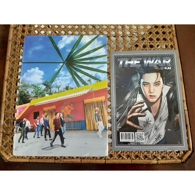 EXO - THE WAR : KOKOBOP ALBUM REGULAR A VER. KAI POSTCARD PC OFFICIAL UNSEALED