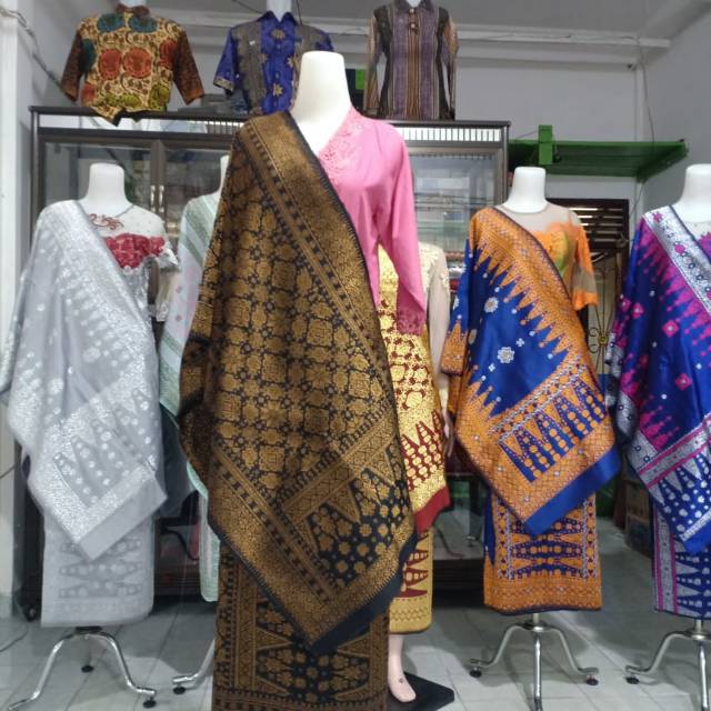 Songket Palembang Lepus Benang Tembaga