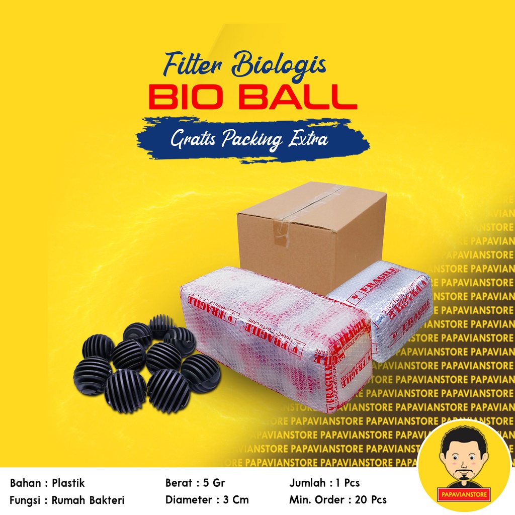 Bio Ball Ring Media Filter Biologis Bioball Bioring Crystal Rumah Bakteri Pengurai Amonia Nitrat Super Golf Hitam Bulat Duri Rambutan Kolam Ikan Hias Koi Koki Aquarium Akuarium Arwana Channa Harga Per 5 10 Pcs P031