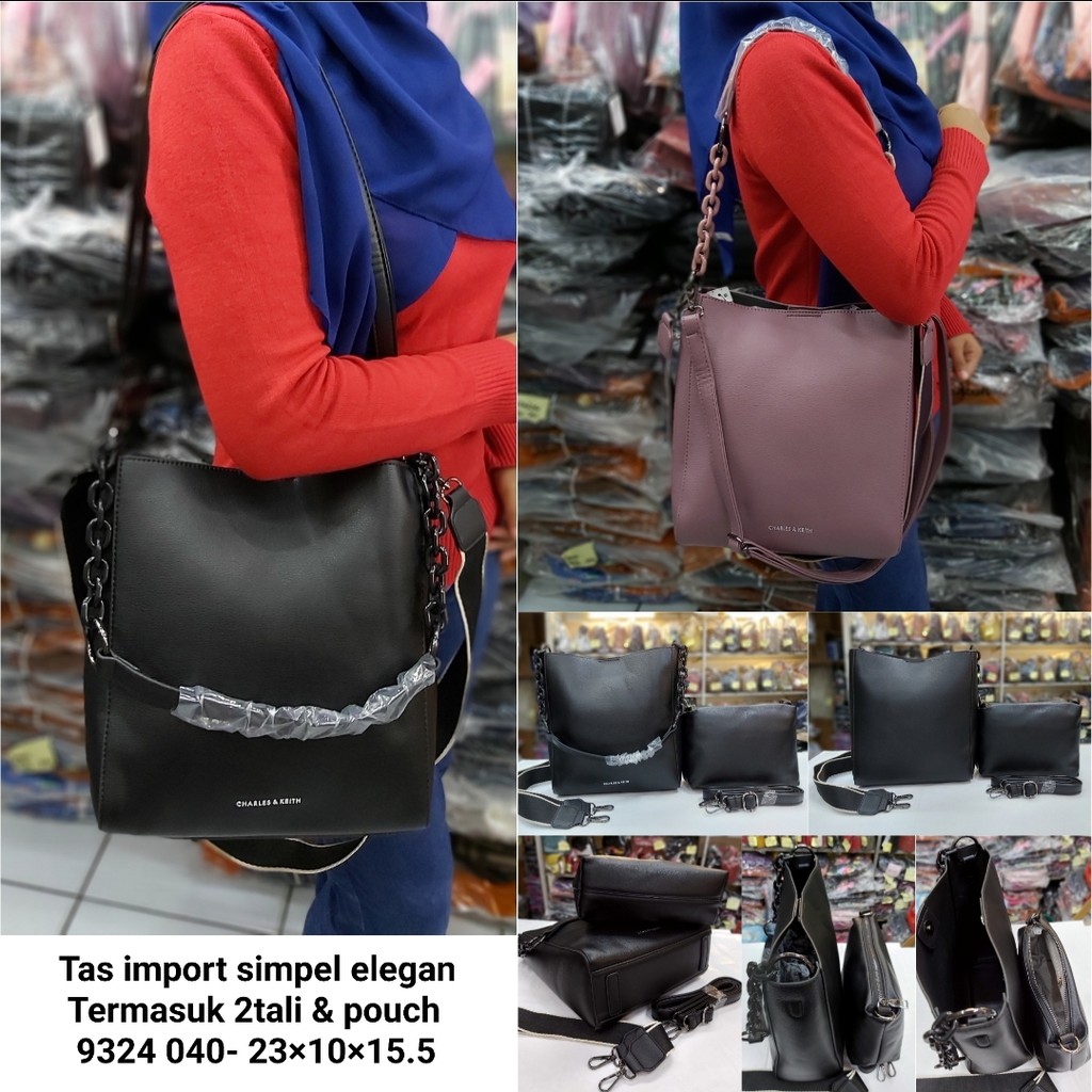 Tas import selempang fashion wanita