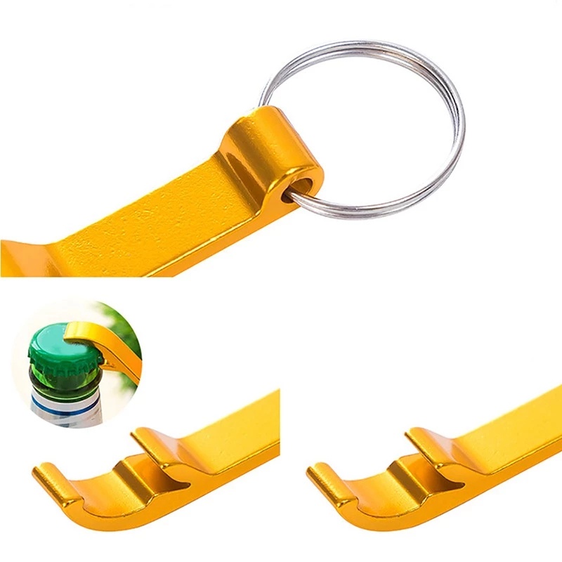 [Antler Design Bottle Opener Keychain Pendants Aluminum Portable Keyring Beer Bottle Opener]