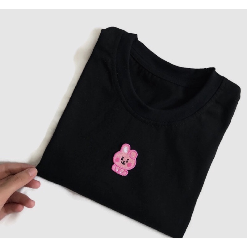 EDISI BT21 - kaos crop oversized