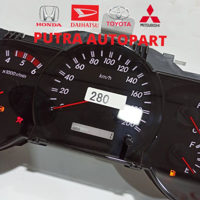 speedometer kilometer fortuner diesel manual 2004-2011 original toyota