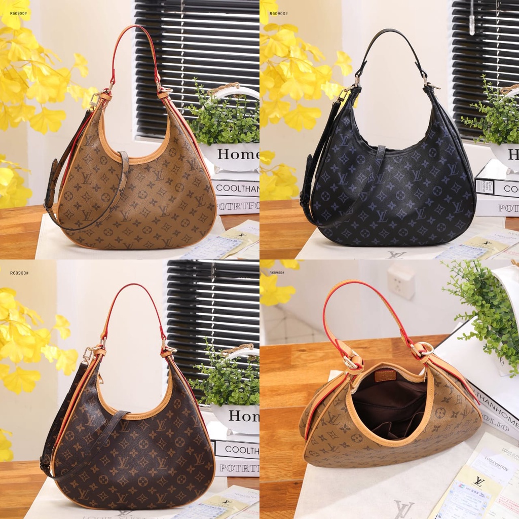 R60900 Mono Hobo Handbag