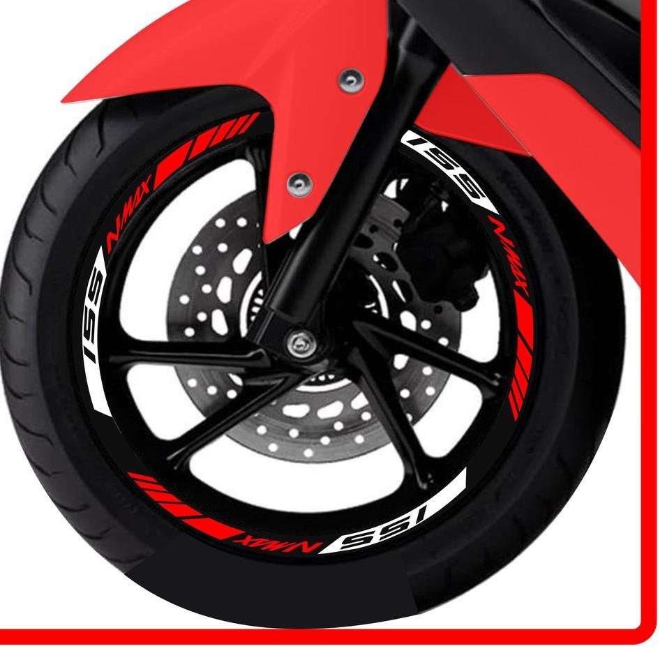 ❃ stiker pelek NMAX sticker velk NMAX VARIASI LIS VELEK MODIFIKASI PELEK MOTOR VARIASI ♣