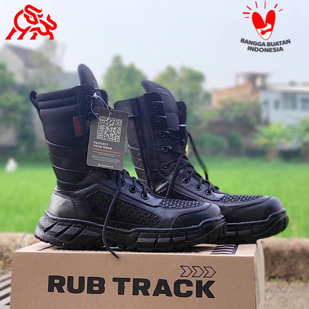 SEPATU RUBTRACK SEPATU PDL NINJA BOA LIBRA KULIT SEPATU PDL TAWON NINJA BOA TNI POLRI KULIT SAPI ASL