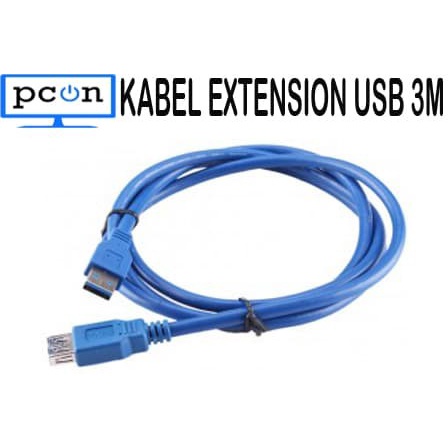 KABEL USB EXTENSION 3M PERPANJANGAN