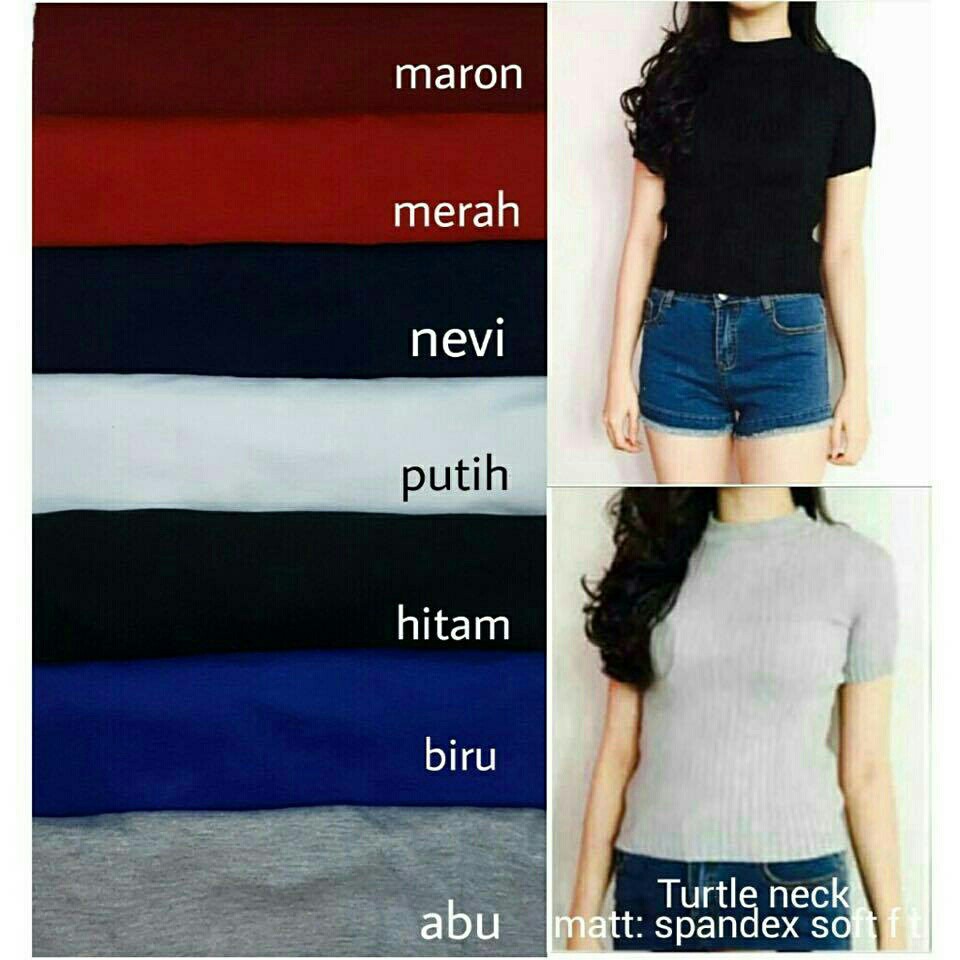 Tshirt  Turtle Neck fr  - JCCollections