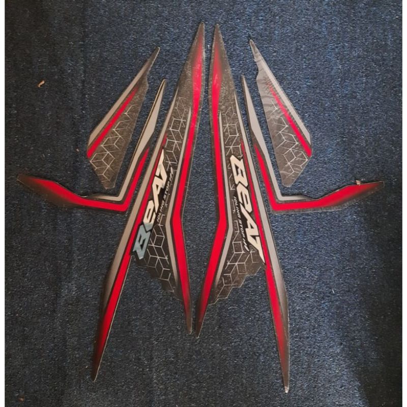 Stiker motor Beat 2020 all warna striping Honda beat 2020