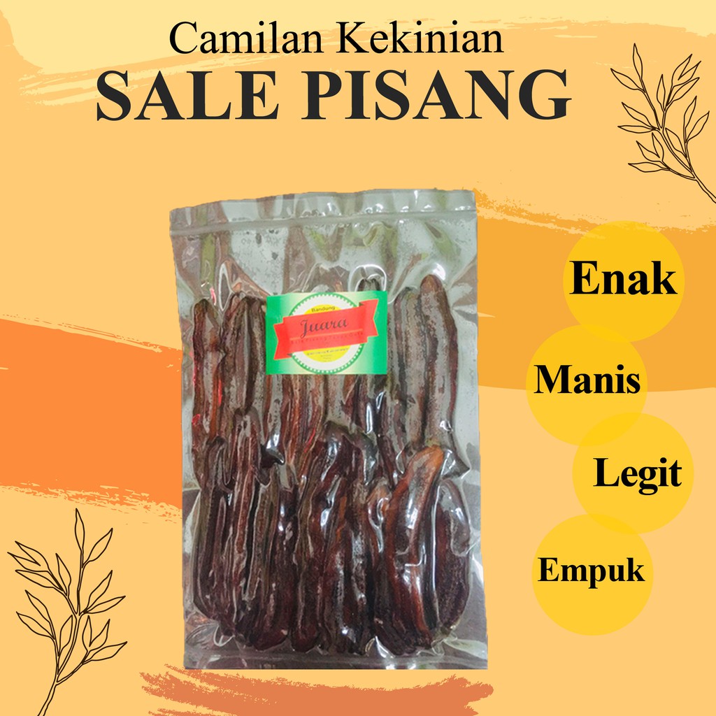 

Sale pisang Basah Asli