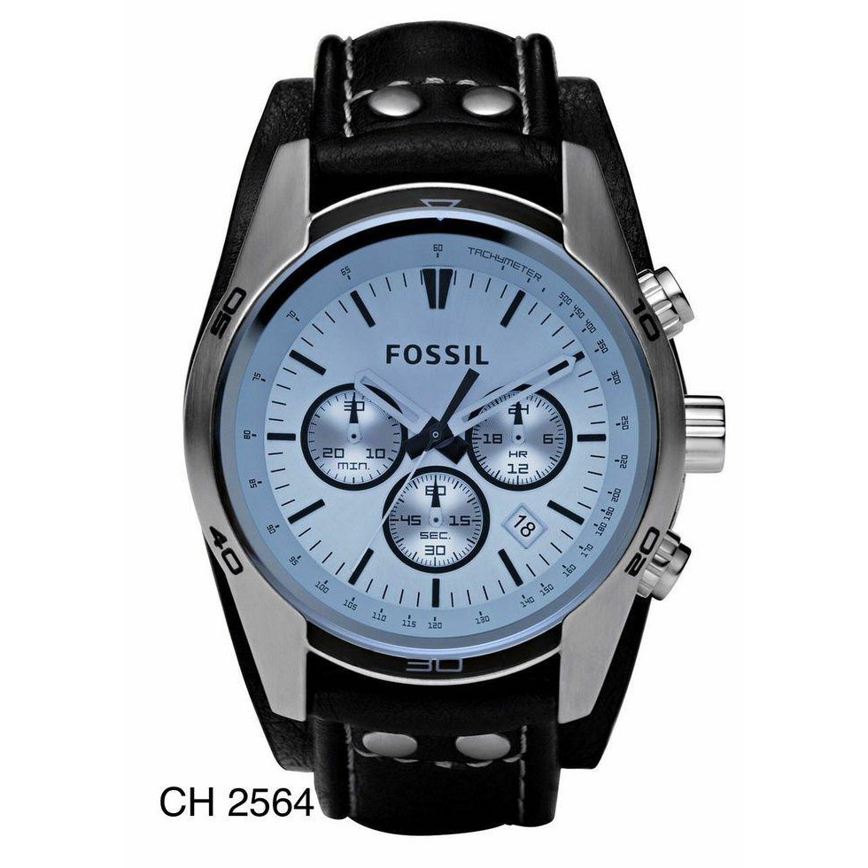 Fossil CH 2564 Jam Tangan Pria Original 45mm