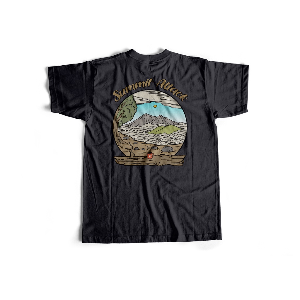 Uniformity Kaos T-Shirt Pria - Summit Attack (UA079)