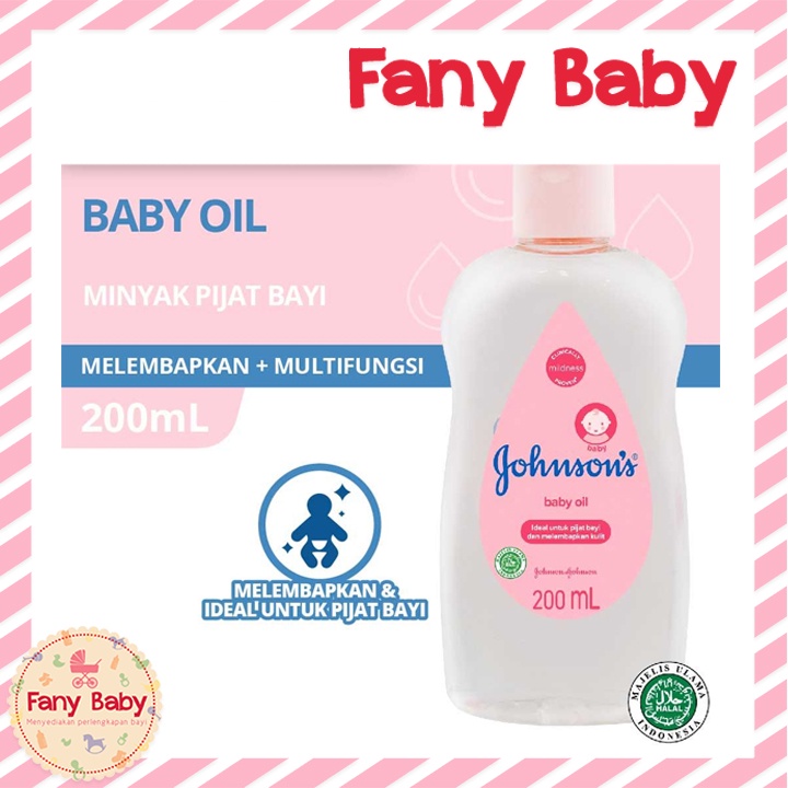 JOHNSON'S BABY OIL 50ML-200ML